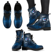 Load image into Gallery viewer, Secret Green Sun And Moon Dreamcatcher New York Rangers Boots