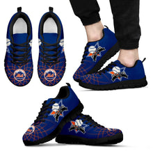 Load image into Gallery viewer, Super Bowl New York Mets Sneakers