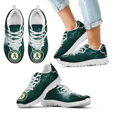Load image into Gallery viewer, Oakland Athletics Thunder Power Sneakers