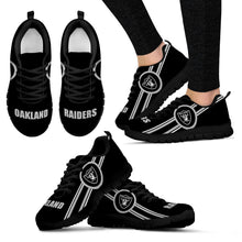 Load image into Gallery viewer, Fall Of Light Oakland Raiders Sneakers