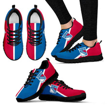 Load image into Gallery viewer, Dynamic Aparted Colours Beautiful Logo New York Rangers Sneakers