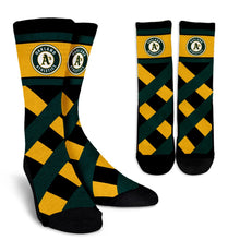 Load image into Gallery viewer, Sports Highly Dynamic Beautiful Oakland Athletics Crew Socks