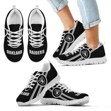 Load image into Gallery viewer, Fall Of Light Oakland Raiders Sneakers