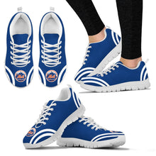 Load image into Gallery viewer, Lovely Curves Stunning Logo Icon New York Mets Sneakers