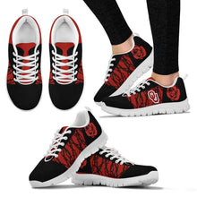 Load image into Gallery viewer, Rose Plant Gorgeous Lovely Logo Oklahoma Sooners Sneakers