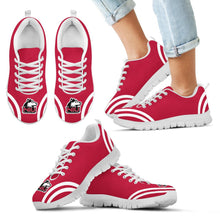 Load image into Gallery viewer, Lovely Curves Stunning Logo Icon Northern Illinois Huskies Sneakers