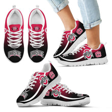 Load image into Gallery viewer, Mystery Straight Line Up Ohio State Buckeyes Sneakers