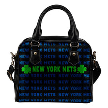 Load image into Gallery viewer, Colorful New York Mets Stunning Letters Shoulder Handbags