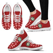 Load image into Gallery viewer, Love Extreme Emotion Pretty Logo Oakland Athletics Sneakers
