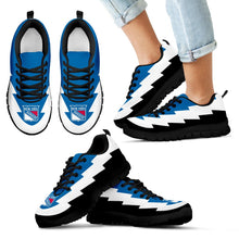 Load image into Gallery viewer, Jagged Saws Creative Draw New York Rangers Sneakers