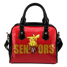 Load image into Gallery viewer, Pokemon Sit On Text Ottawa Senators Shoulder Handbags