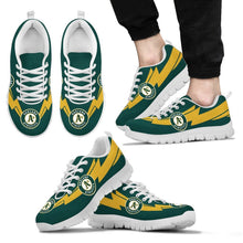 Load image into Gallery viewer, Three Amazing Good Line Charming Logo Oakland Athletics Sneakers