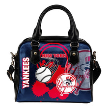 Load image into Gallery viewer, The Victory New York Yankees Shoulder Handbags