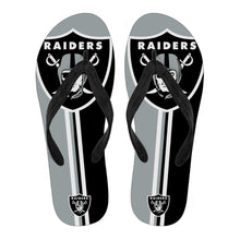 Load image into Gallery viewer, Great Oakland Raiders Fan Gift Two Main Colors Flip Flops