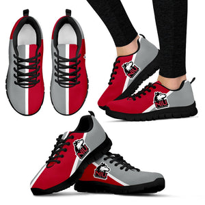 Dynamic Aparted Colours Beautiful Logo Northern Illinois Huskies Sneakers