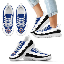 Load image into Gallery viewer, Best Incredible New York Mets Sneakers Jagged Saws Creative Draw