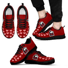 Load image into Gallery viewer, Love Extreme Emotion Pretty Logo Northern Illinois Huskies Sneakers