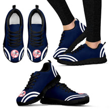 Load image into Gallery viewer, Lovely Curves Stunning Logo Icon New York Yankees Sneakers