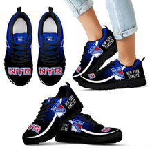 Load image into Gallery viewer, Mystery Straight Line Up New York Rangers Sneakers