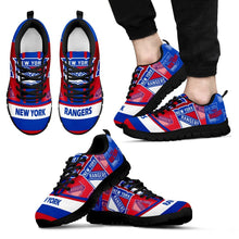 Load image into Gallery viewer, Three Impressing Point Of Logo New York Rangers Sneakers
