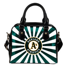 Load image into Gallery viewer, Central Awesome Paramount Luxury Oakland Athletics Shoulder Handbags