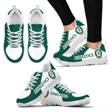 Load image into Gallery viewer, Oakland Athletics Top Logo Sneakers