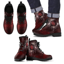 Load image into Gallery viewer, Secret Green Sun And Moon Dreamcatcher Oklahoma Sooners Boots