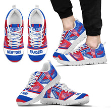 Load image into Gallery viewer, Three Impressing Point Of Logo New York Rangers Sneakers