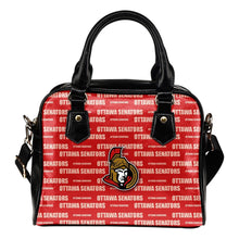 Load image into Gallery viewer, Nice Little Logo Ottawa Senators Shoulder Handbags