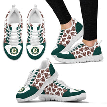 Load image into Gallery viewer, Great Football Love Frame Oakland Athletics Sneakers