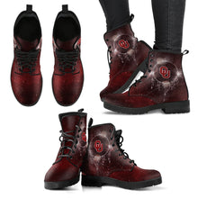 Load image into Gallery viewer, Secret Green Sun And Moon Dreamcatcher Oklahoma Sooners Boots