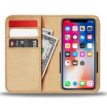 Load image into Gallery viewer, Northern Illinois Huskies Logo Background Wallet Phone Cases