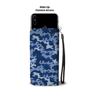 Gorgeous Camo Pattern New York Mets Wallet Phone Cases