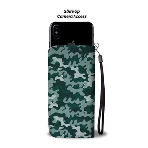 Gorgeous Camo Pattern Oakland Athletics Wallet Phone Cases