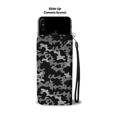 Load image into Gallery viewer, Gorgeous Camo Pattern Northern Illinois Huskies Wallet Phone Cases