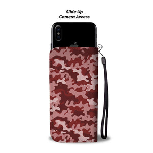 Gorgeous Camo Pattern Oklahoma Sooners Wallet Phone Cases