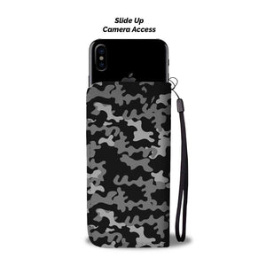 Gorgeous Camo Pattern Oakland Raiders Wallet Phone Cases