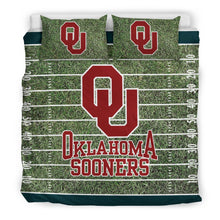 Load image into Gallery viewer, Sport Field Large Oklahoma Sooners Bedding Sets