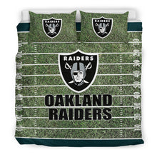 Load image into Gallery viewer, Sport Field Large Oakland Raiders Bedding Sets