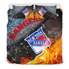 Load image into Gallery viewer, Rugby Superior Comfortable New York Rangers Bedding Sets