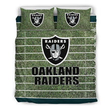 Load image into Gallery viewer, Sport Field Large Oakland Raiders Bedding Sets