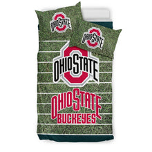 Load image into Gallery viewer, Sport Field Large Ohio State Buckeyes Bedding Sets