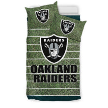 Load image into Gallery viewer, Sport Field Large Oakland Raiders Bedding Sets