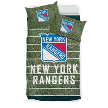 Load image into Gallery viewer, Sport Field Large New York Rangers Bedding Sets