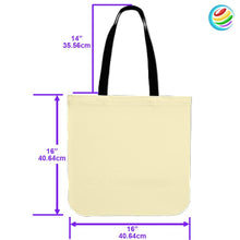 Load image into Gallery viewer, Love My Oakland Raiders Vertical Stripes Pattern Tote Bags