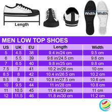 Load image into Gallery viewer, Cool Simple Design Vertical Stripes New York Mets Low Top Shoes