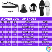 Load image into Gallery viewer, Cool Simple Design Vertical Stripes New York Mets Low Top Shoes