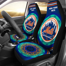 Load image into Gallery viewer, Unique Magical And Vibrant New York Mets Car Seat Covers