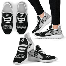 Load image into Gallery viewer, Legend React Oakland Raiders Mesh Knit Sneakers