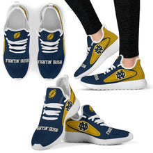 Load image into Gallery viewer, Legend React Notre Dame Fighting Irish Mesh Knit Sneakers